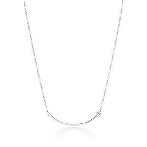 Tiffany & Co Smile Necklace, silver
